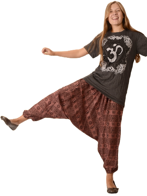 Om Of Wisdom Funky Style Harem Pants