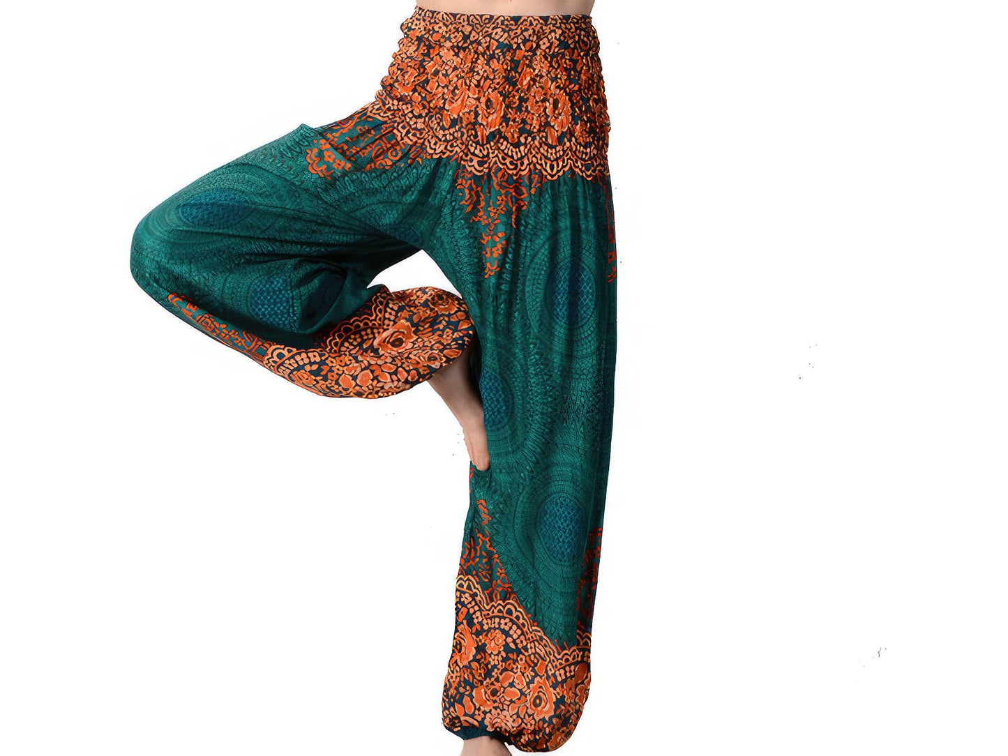 Magic Carpet Ride Rayon Printed Harem Pants