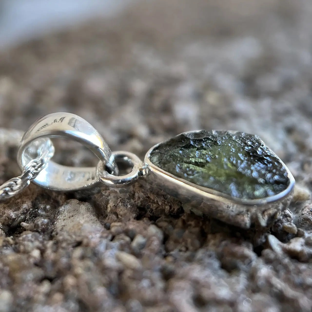 Moldavite Pendant - Small