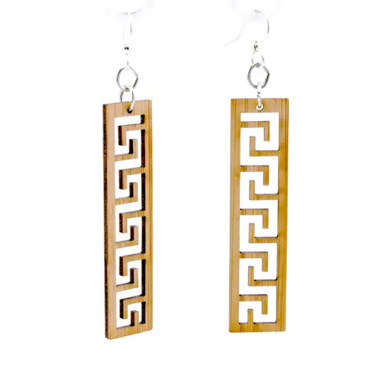 Greek Bamboo Earrings