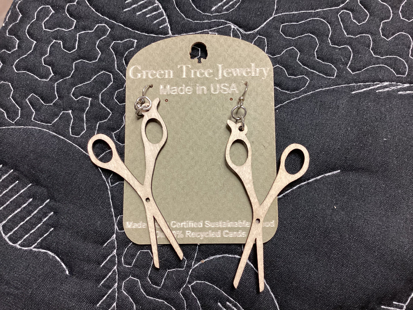 Hair Stylist Scissor Earrings