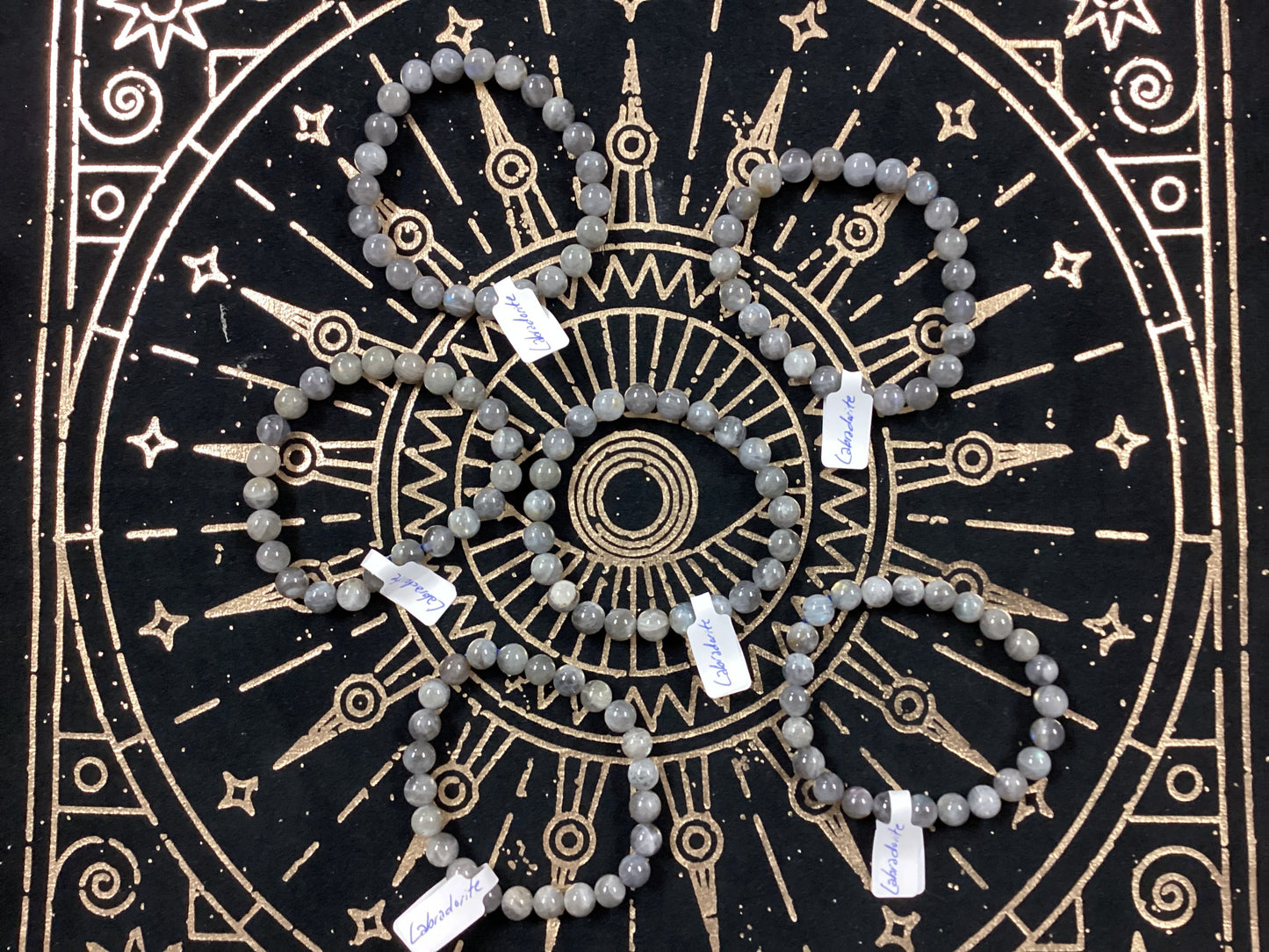 Elastic Bracelets - Labradorite