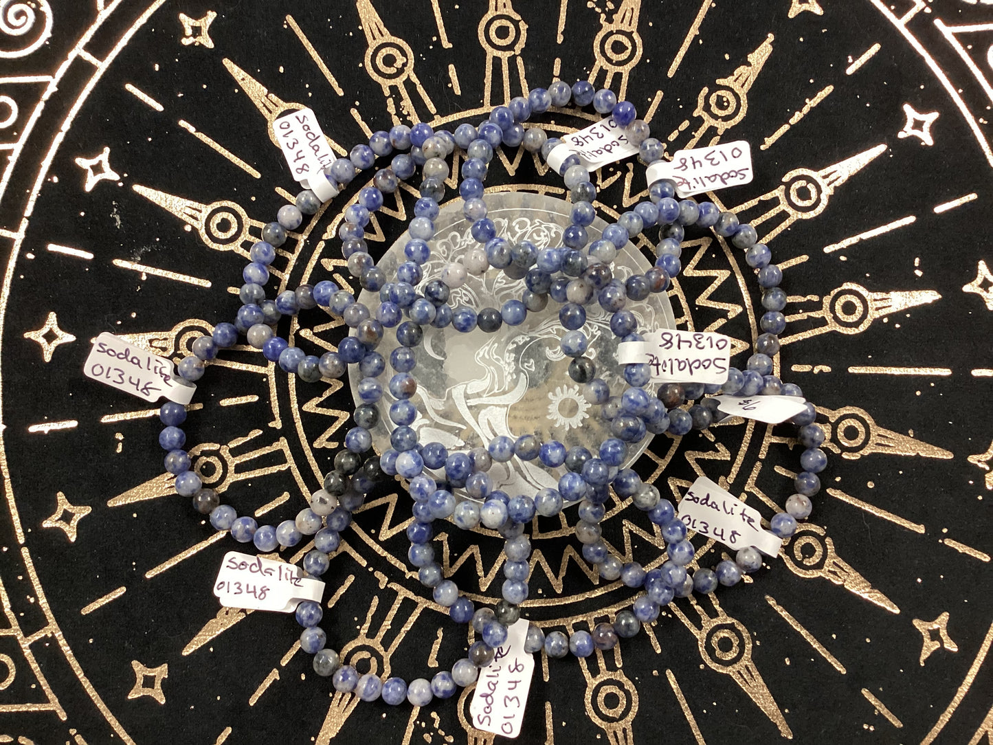 Elastic Bracelets- Sodalite