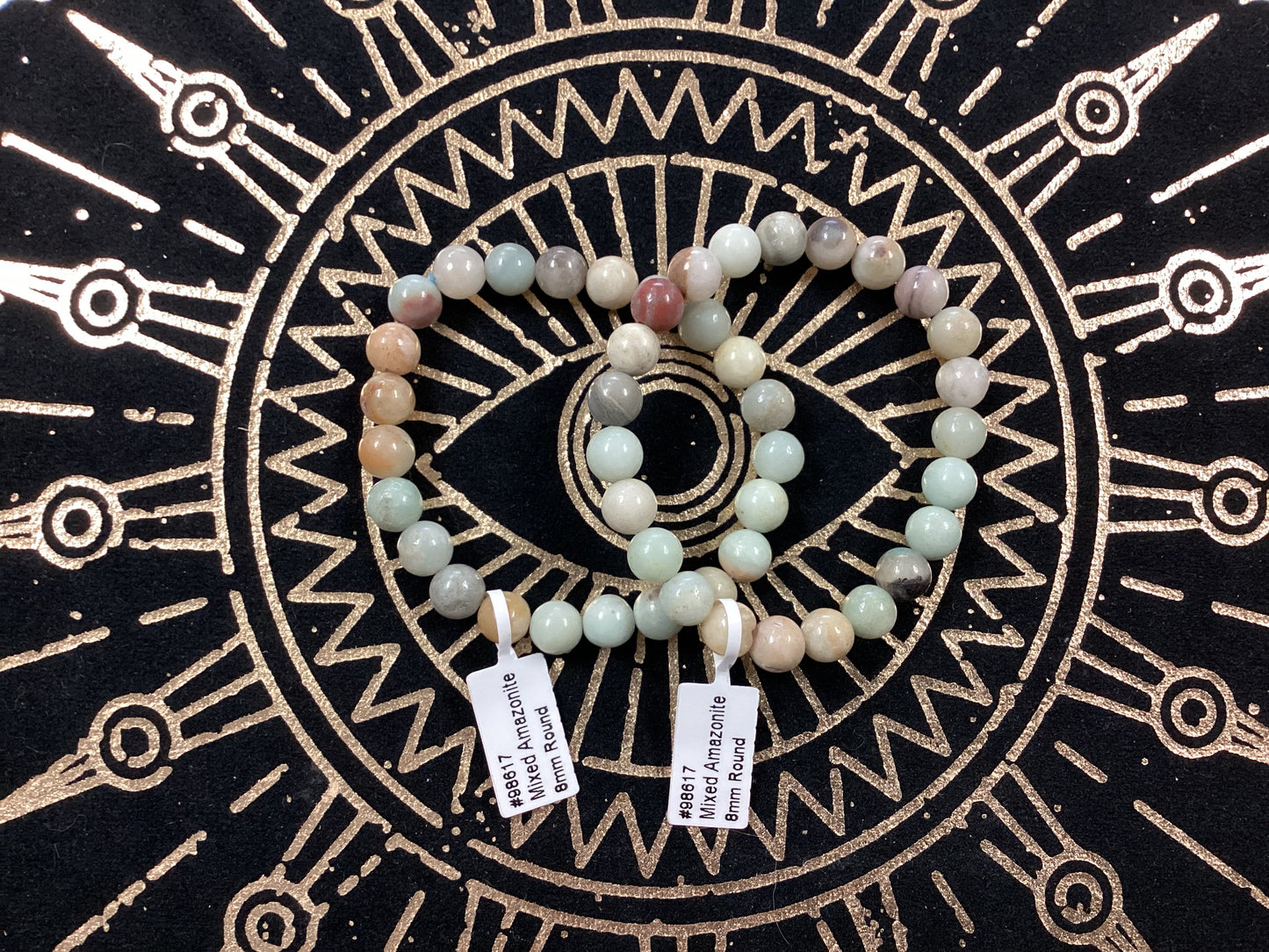 Elastic Bracelets - Mixed Amazonite