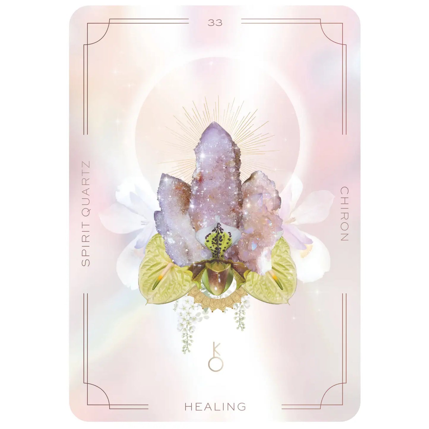 Astral Realms Crystal Oracle Cards