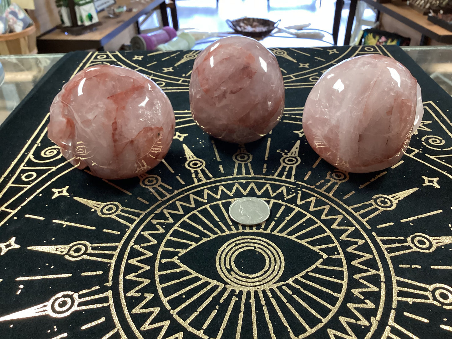 Hematoid Crystal Skulls