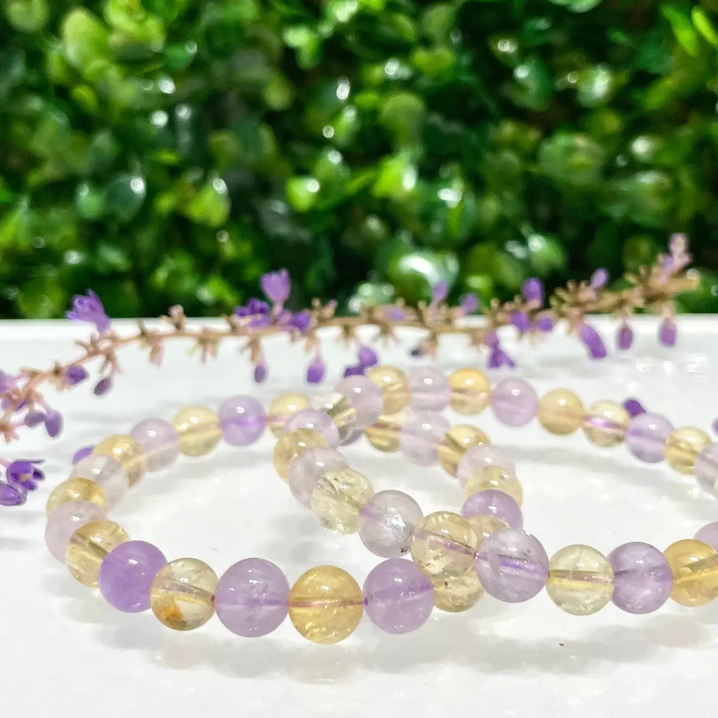 Elastic Bracelets - Ametrine