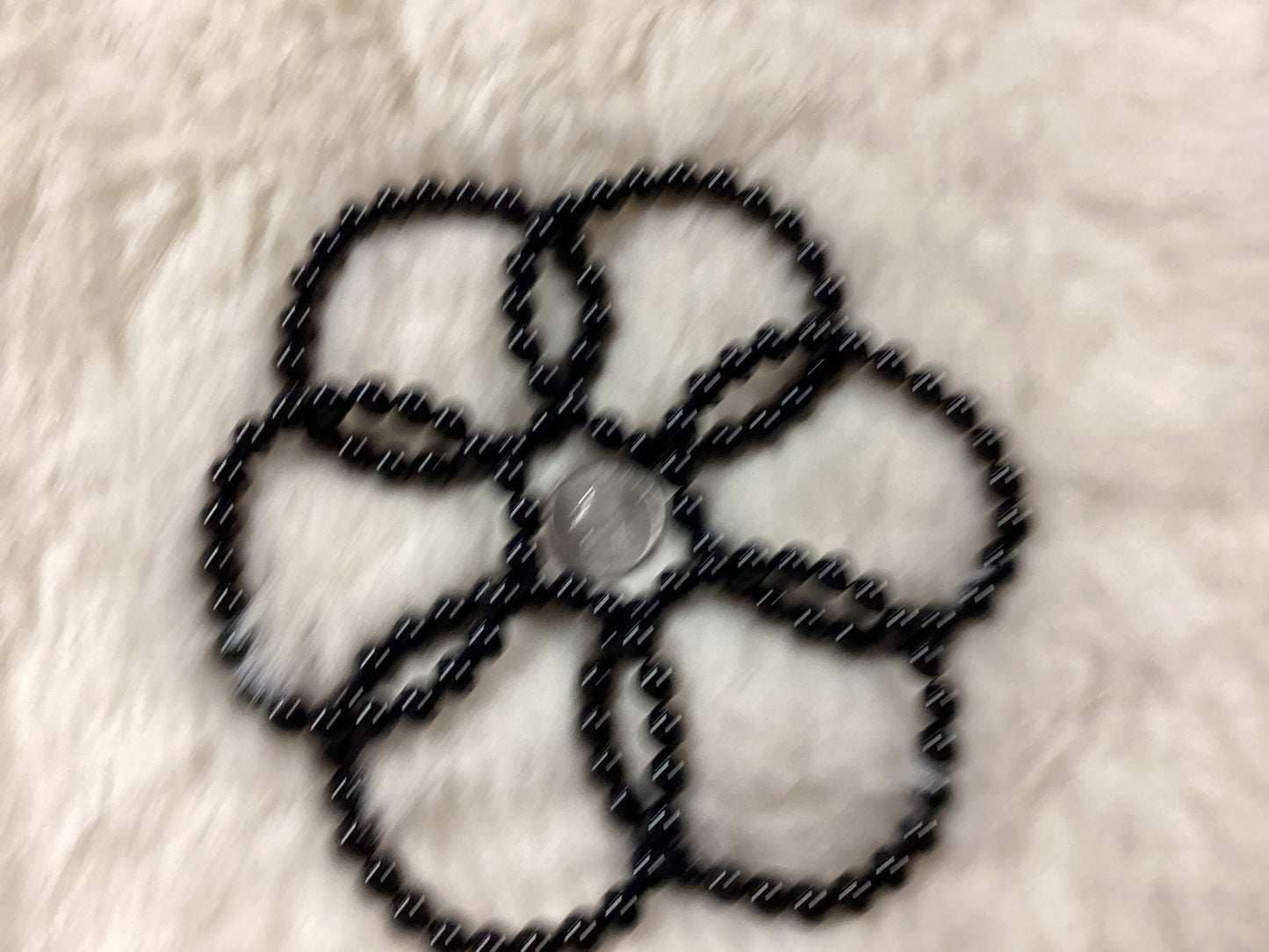 Elastic Bracelet - Black Tourmaline