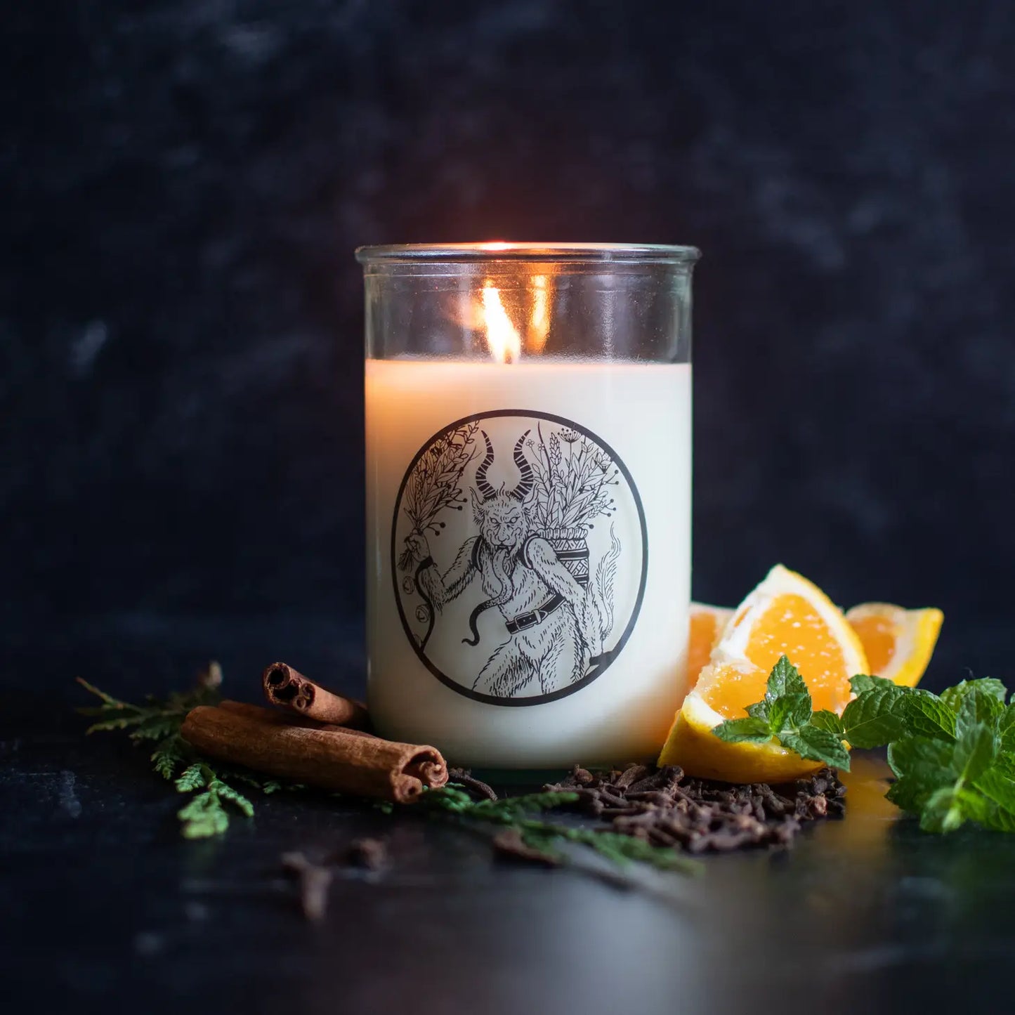 Krampus Candles