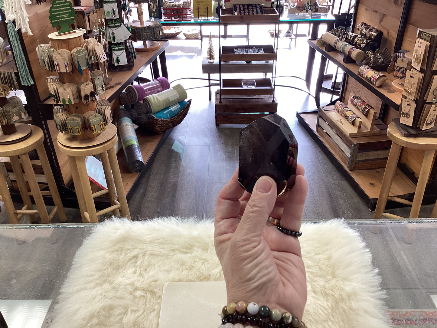 Smoky Quartz Crystal Polished Freeform - XL