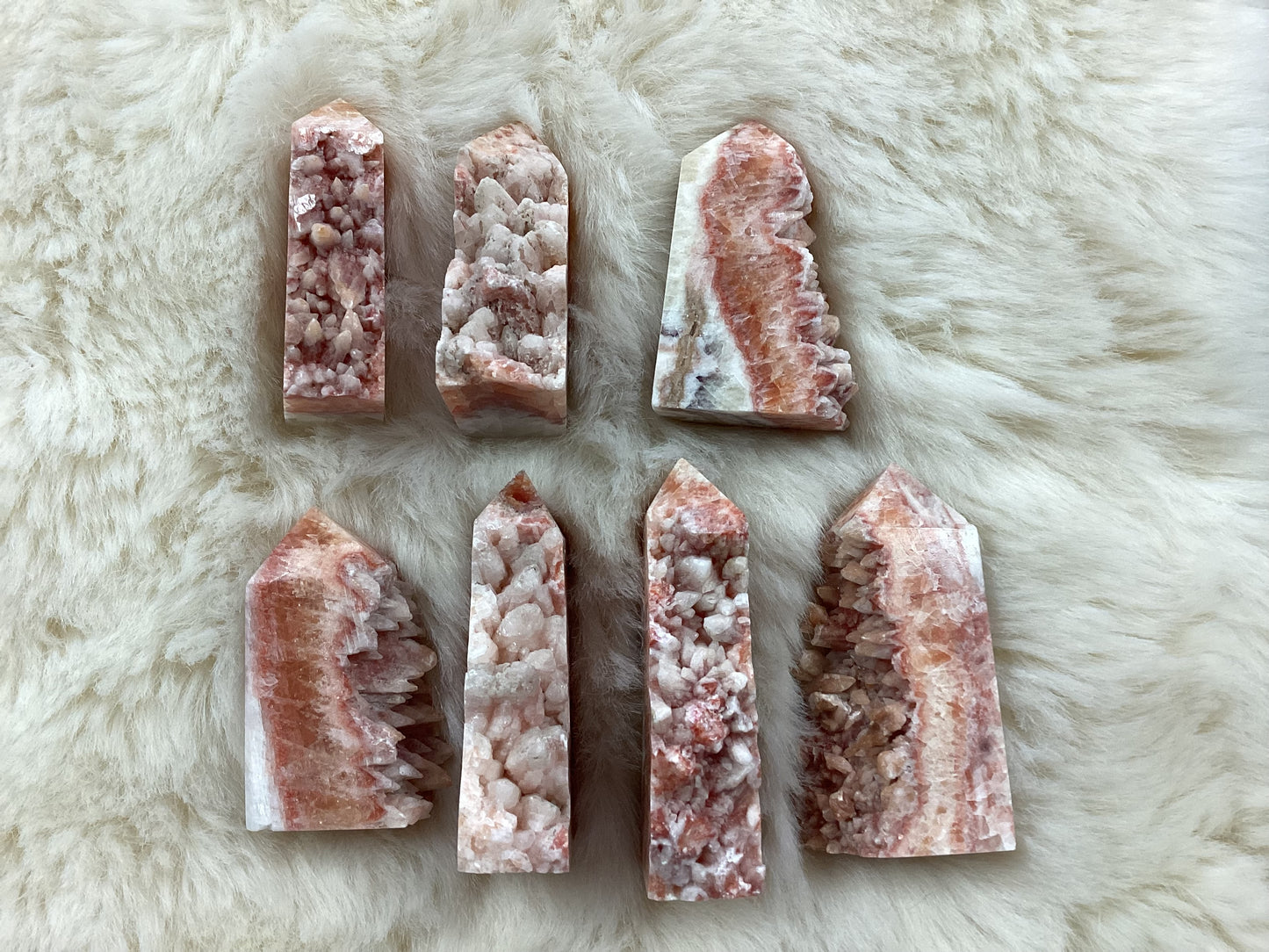 Dog Tooth Calcite Obelisk