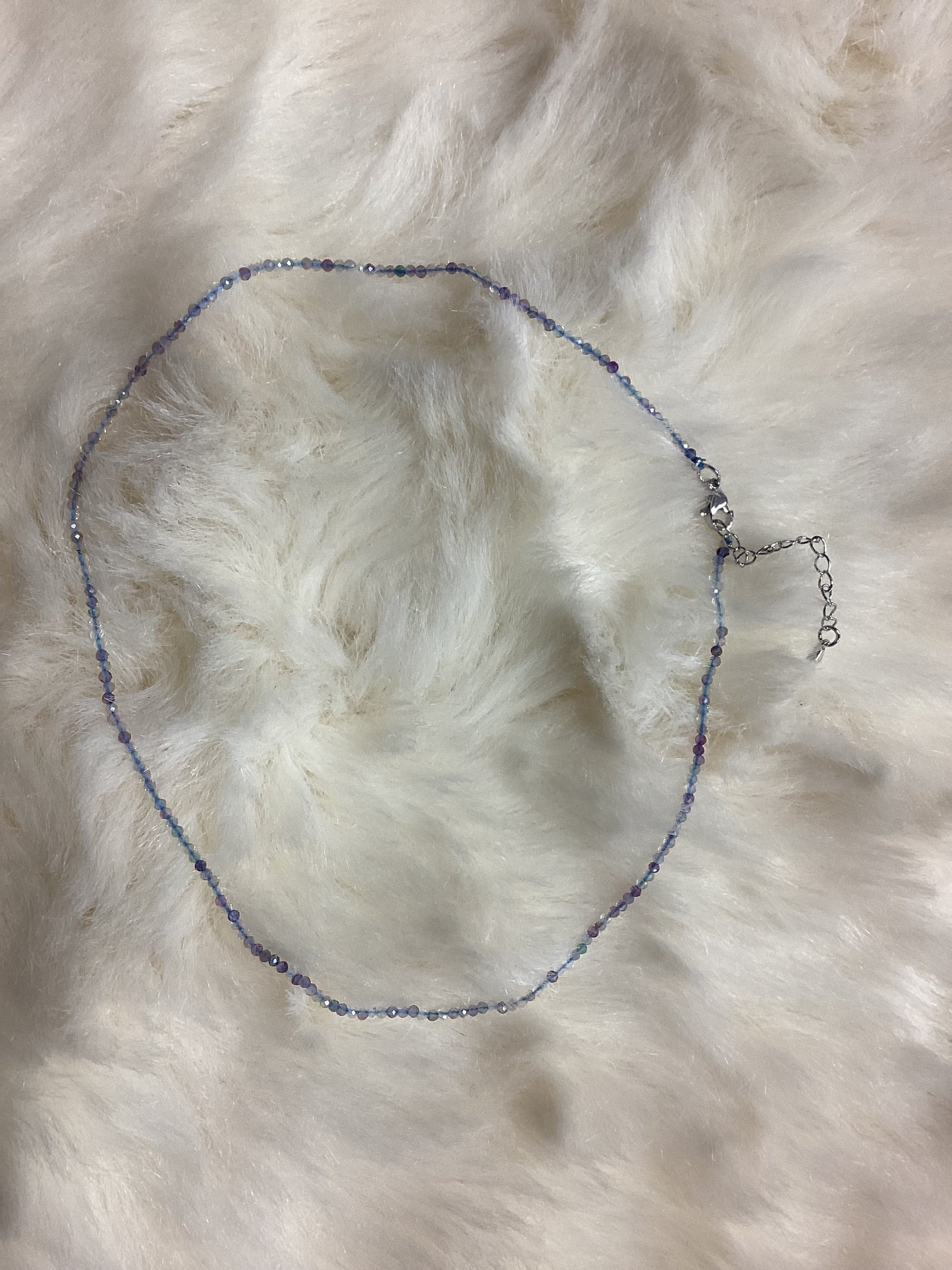 Fluorite Crystal Necklace
