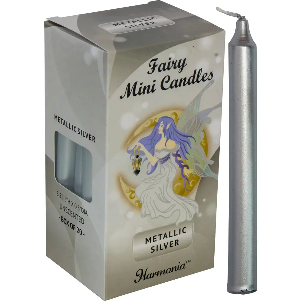 Harmonia Mini Ritual Candles - Silver - Unscented