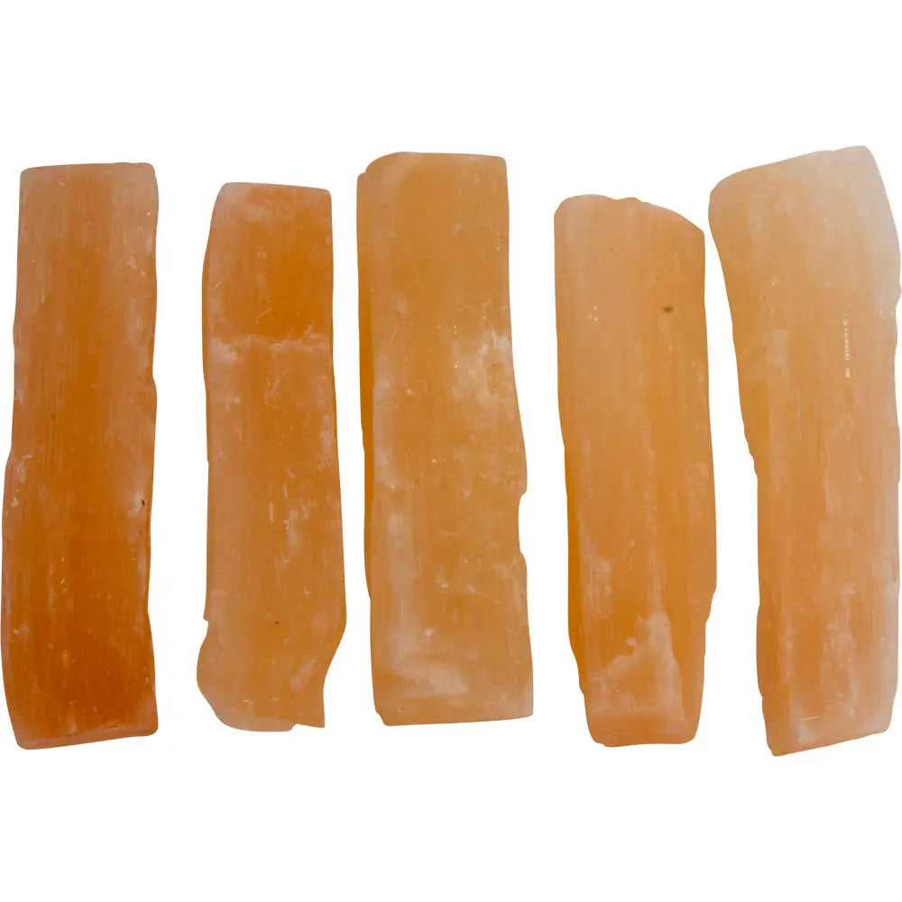 Orange Selenite Rectangles