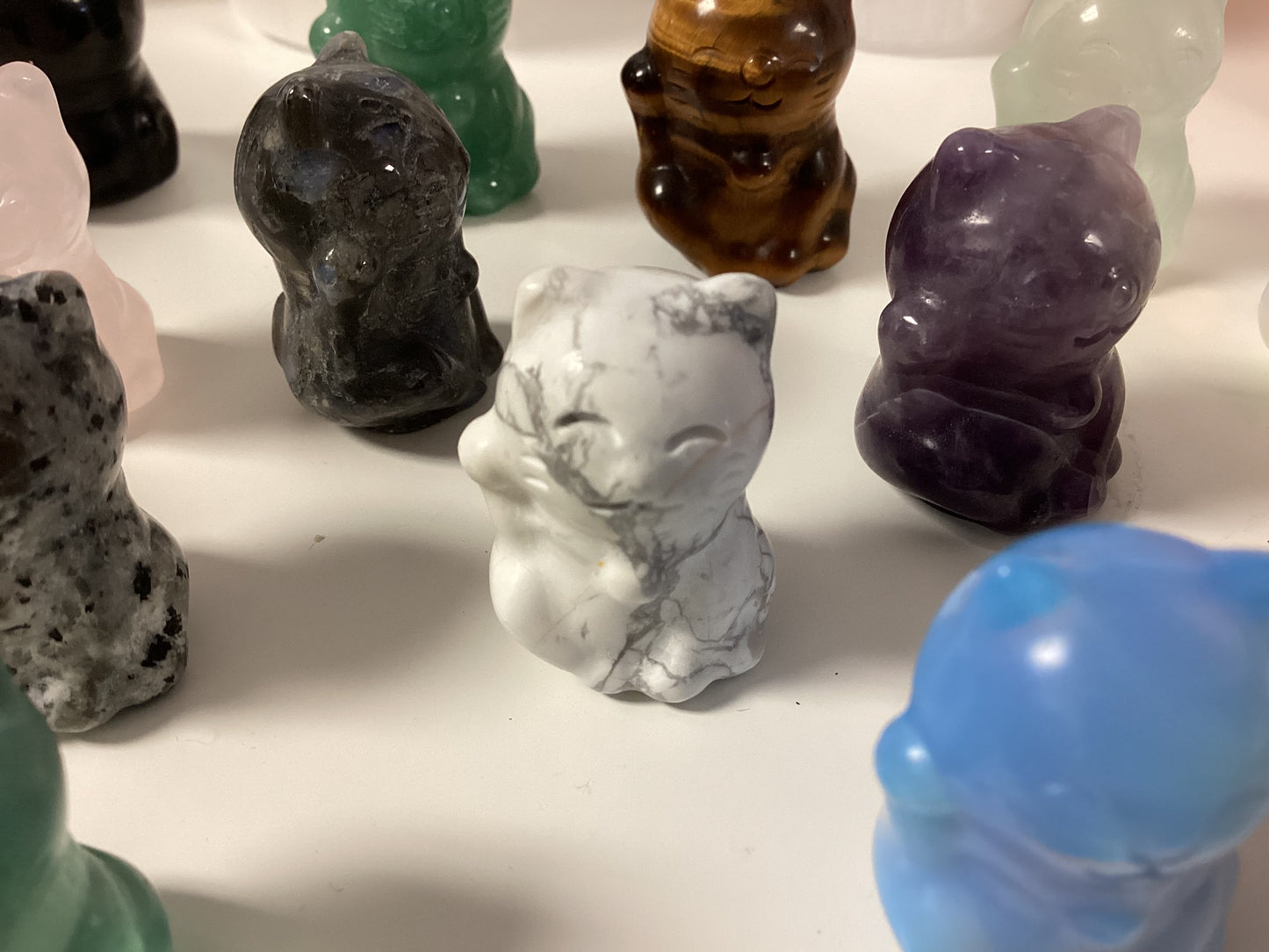 Crystal Lucky Cat - Assorted