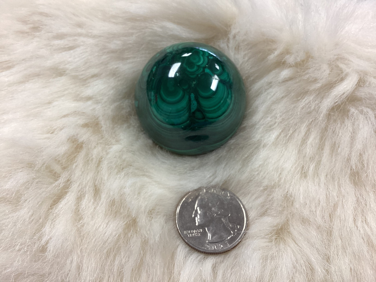 Malachite Sphere - Small
