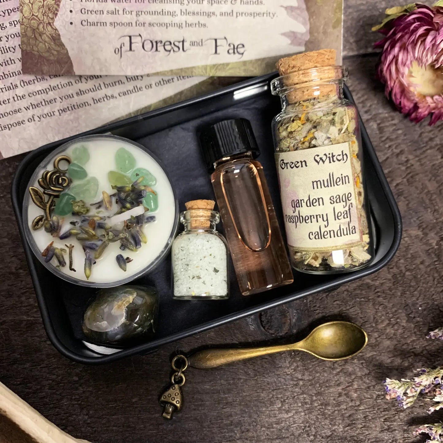 Green Witch Travel Altar Kit