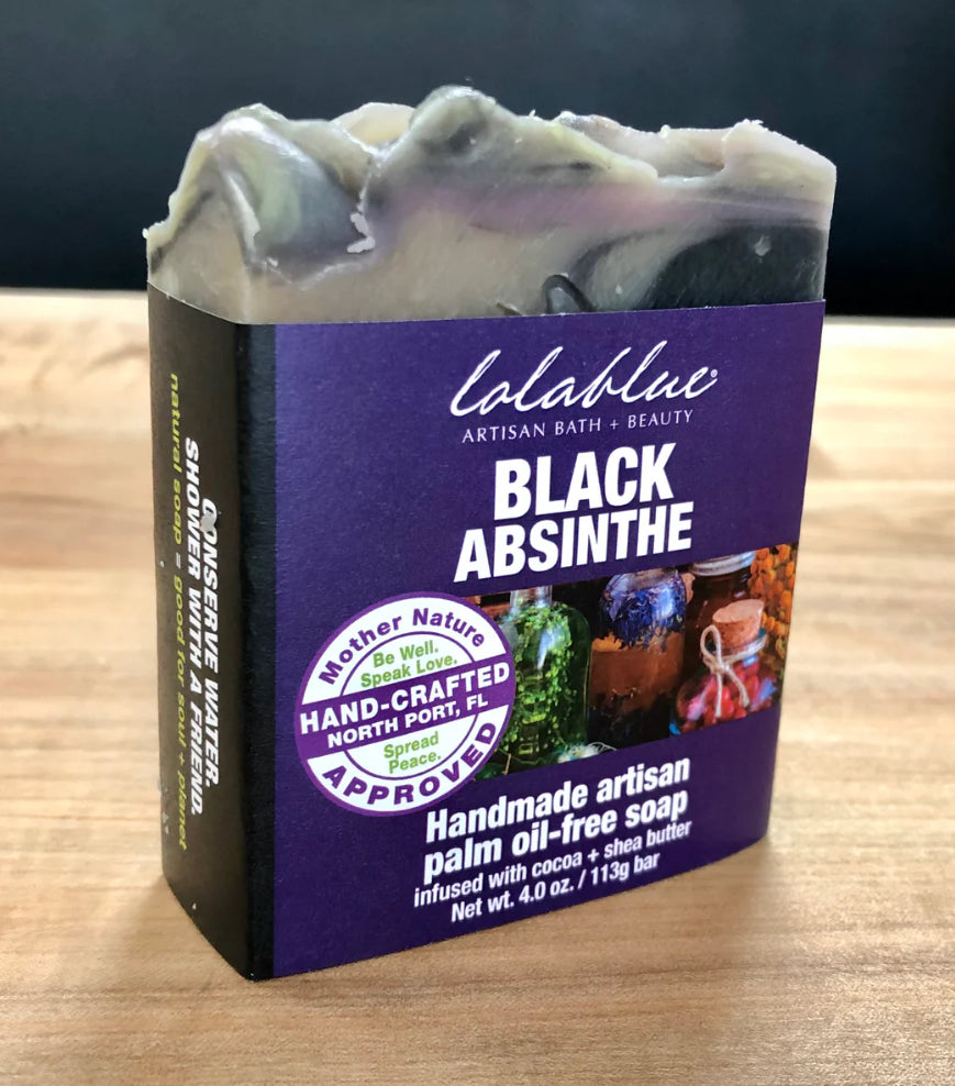Lolablue Handmade Soap - Black Absinthe