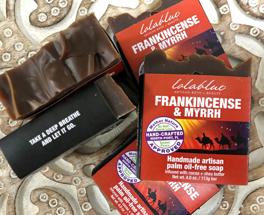 Lolablue Handmade Soap - Frankincense & Myrrh