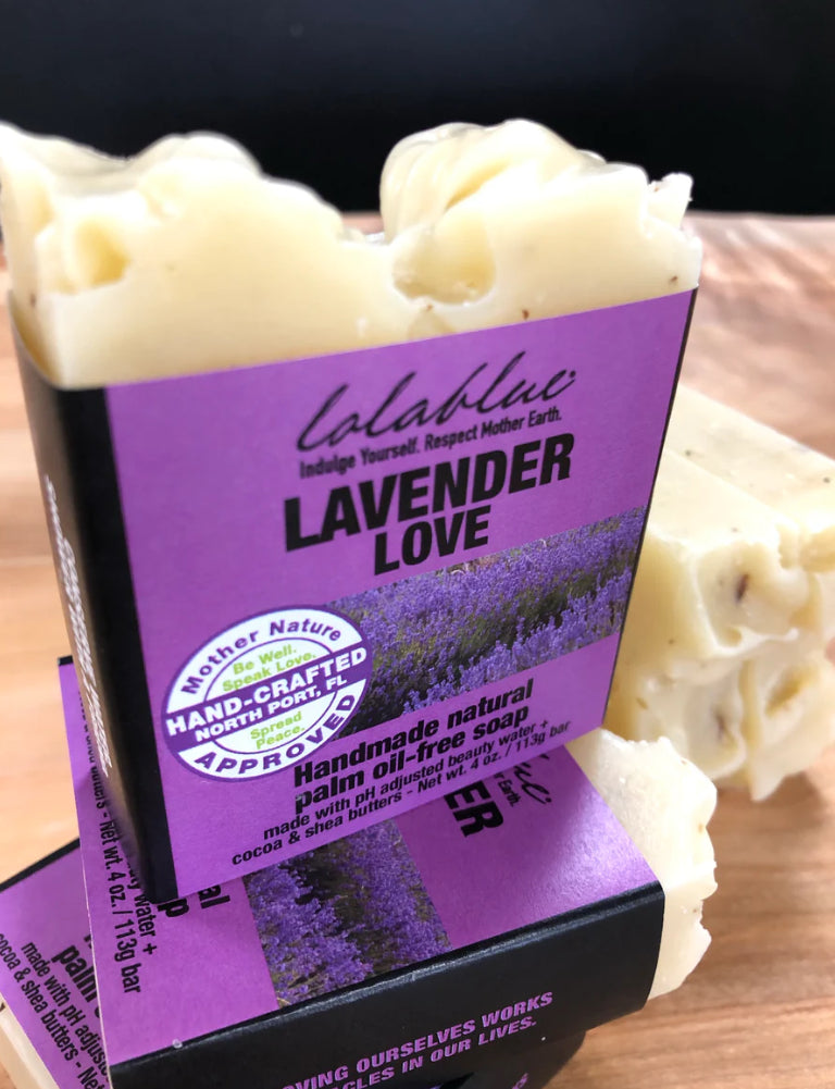 Lolablue Handmade Soap - Lavender Love