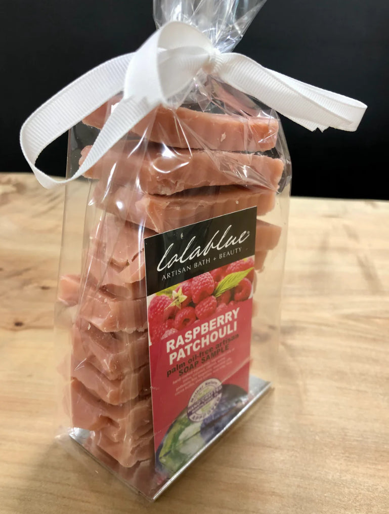 Lolablue Handmade Soap Ends - Raspberry Patchouli