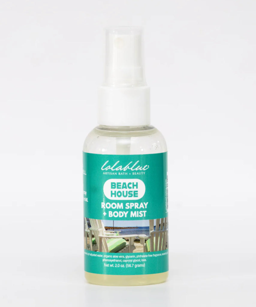 Lolablue Room Spray and Body Mist - Beach House