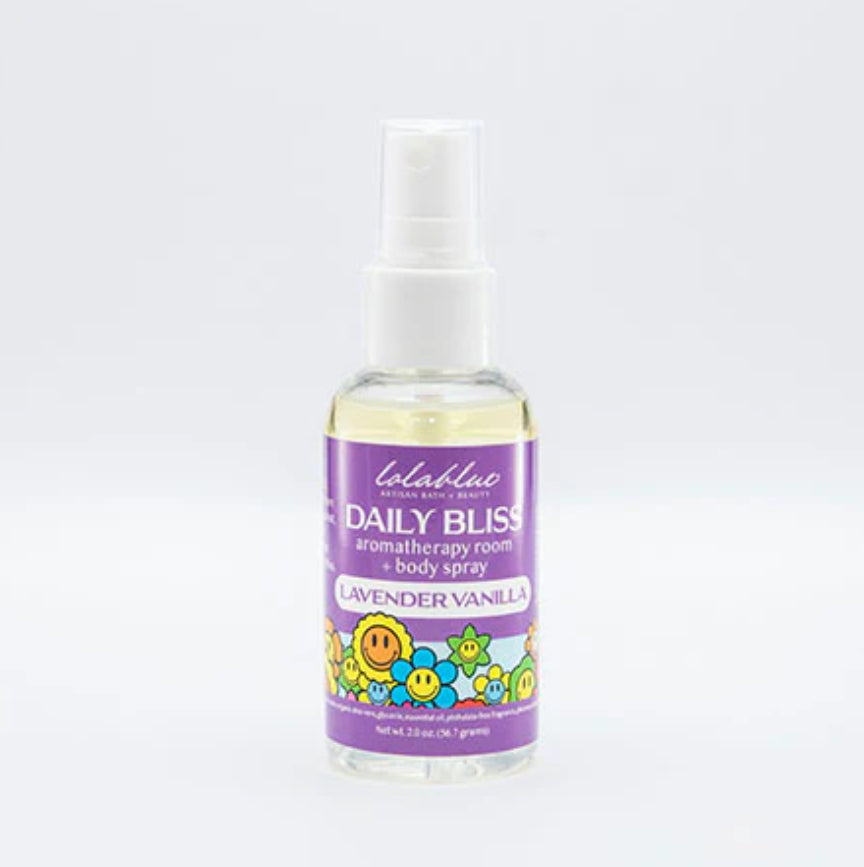 Lolablue Daily Bliss Aromatherapy Spray and Body Spray - Lavendar Vanilla