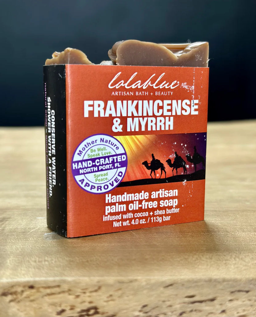 Lolablue Handmade Soap - Frankincense & Myrrh