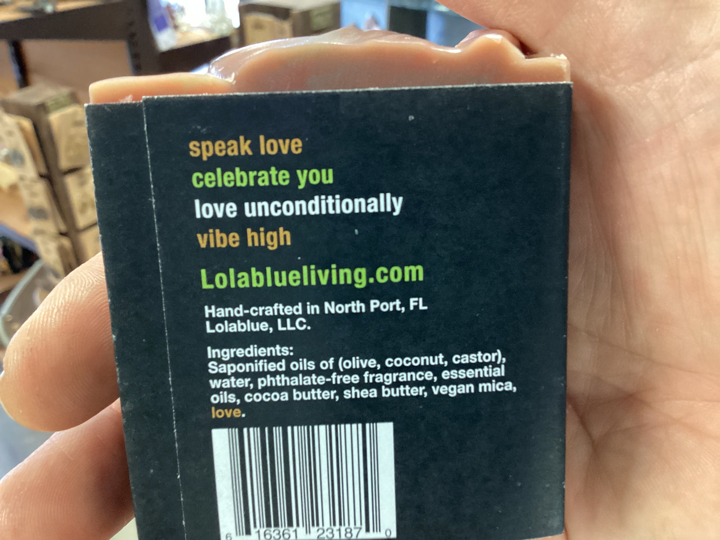 Lolablue Cranberry Forest soap