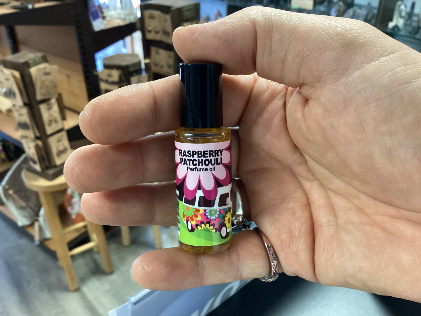 Lolablue Raspberry Patchouli roll on perfume oil