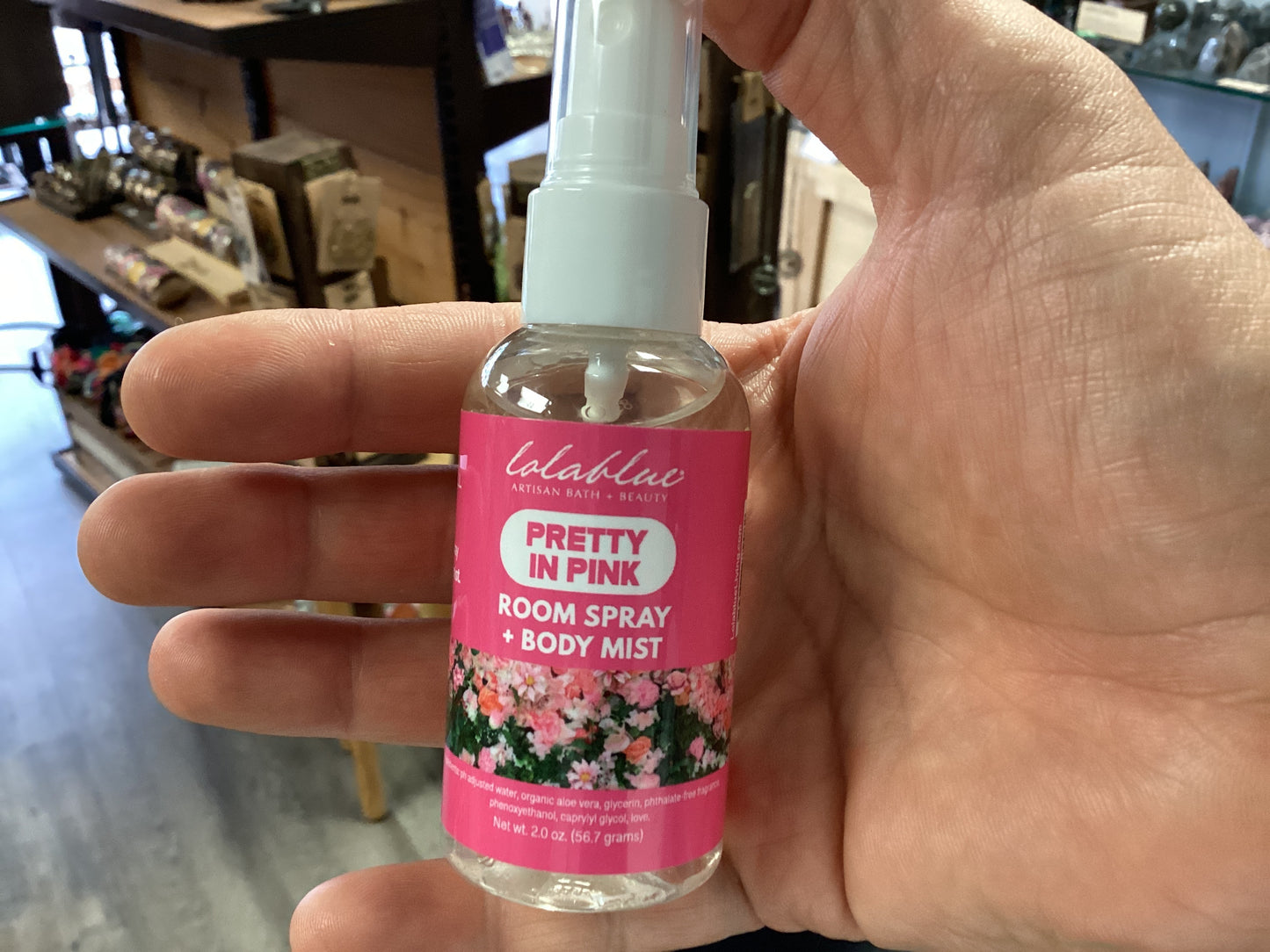 Lolablue Pretty In Pink room spray+body mist