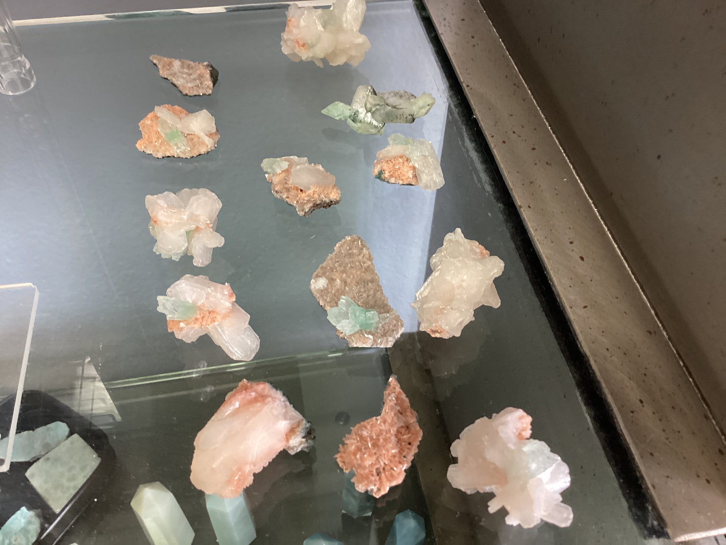 Green Apophyllite Stilbite Heulandite