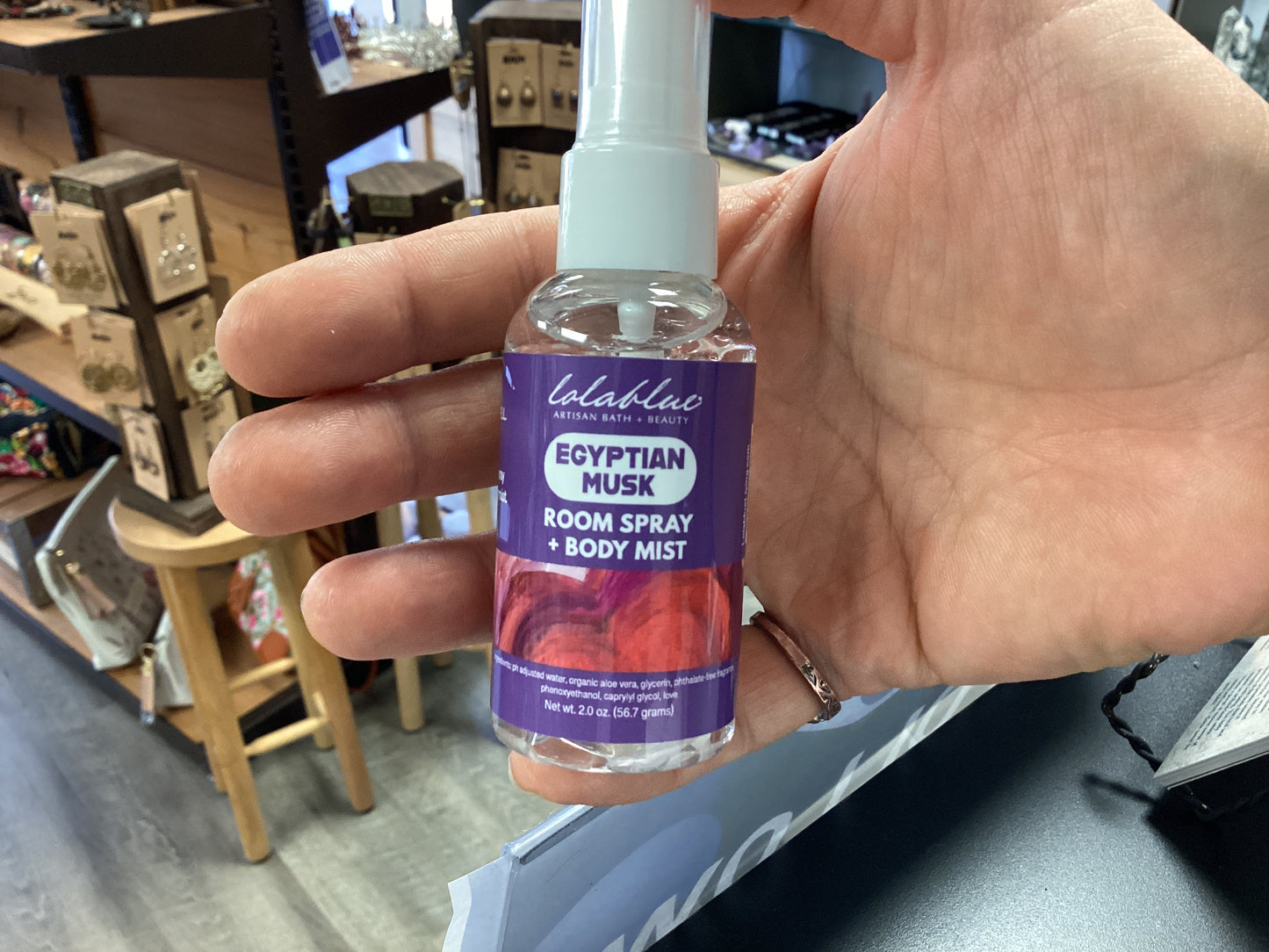 Lolablue Egyptian Musk room spray + body mist