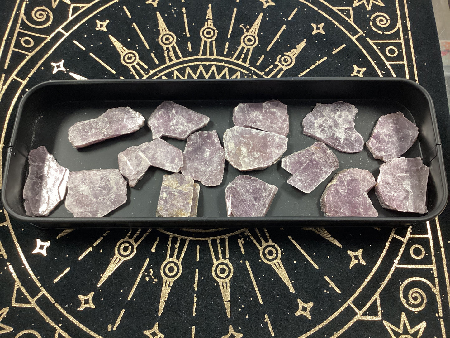 Lepidolite Slices - Medium