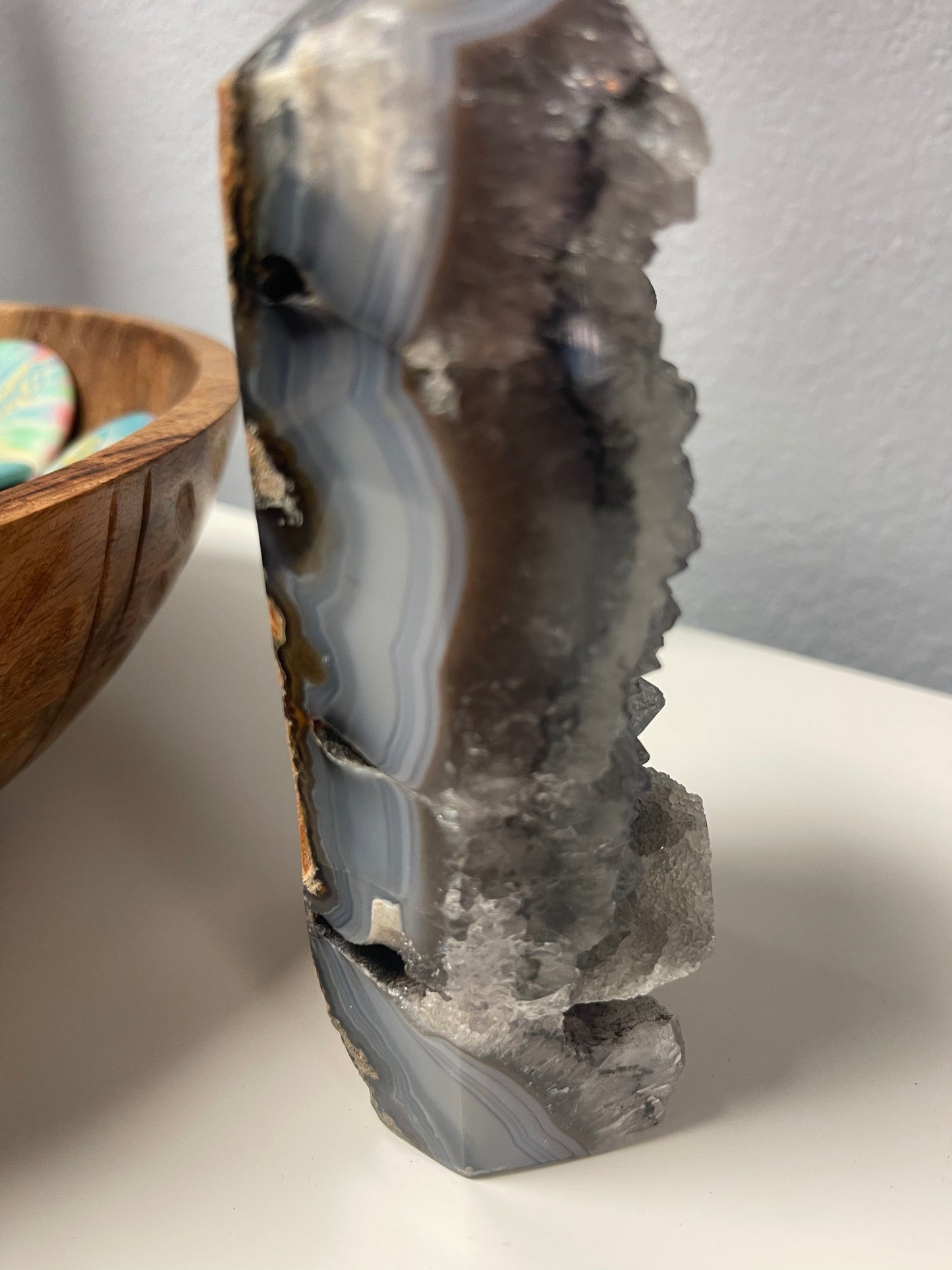 Druzy Agate Tower - Large