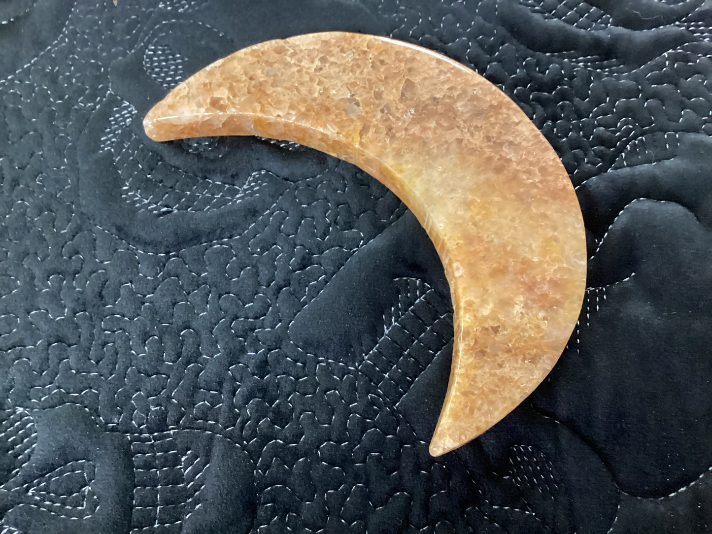 Golden Healer Crescent Moon