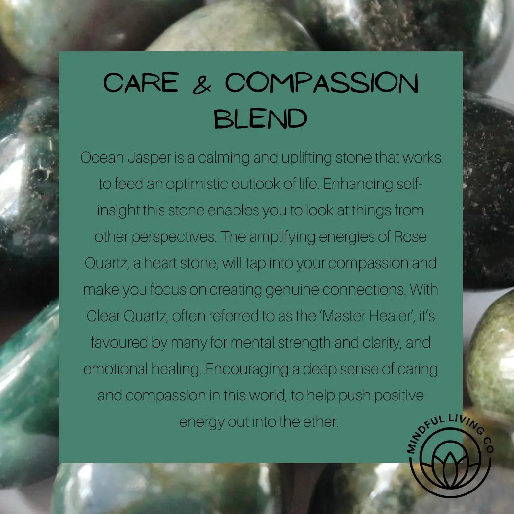 Crystal Clear Water Bottle - Compassion