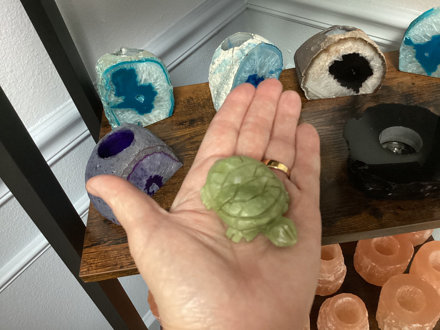 Nephrite Jade Turtles