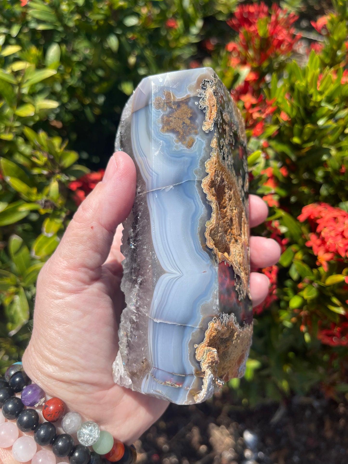 Druzy Agate Tower - Large