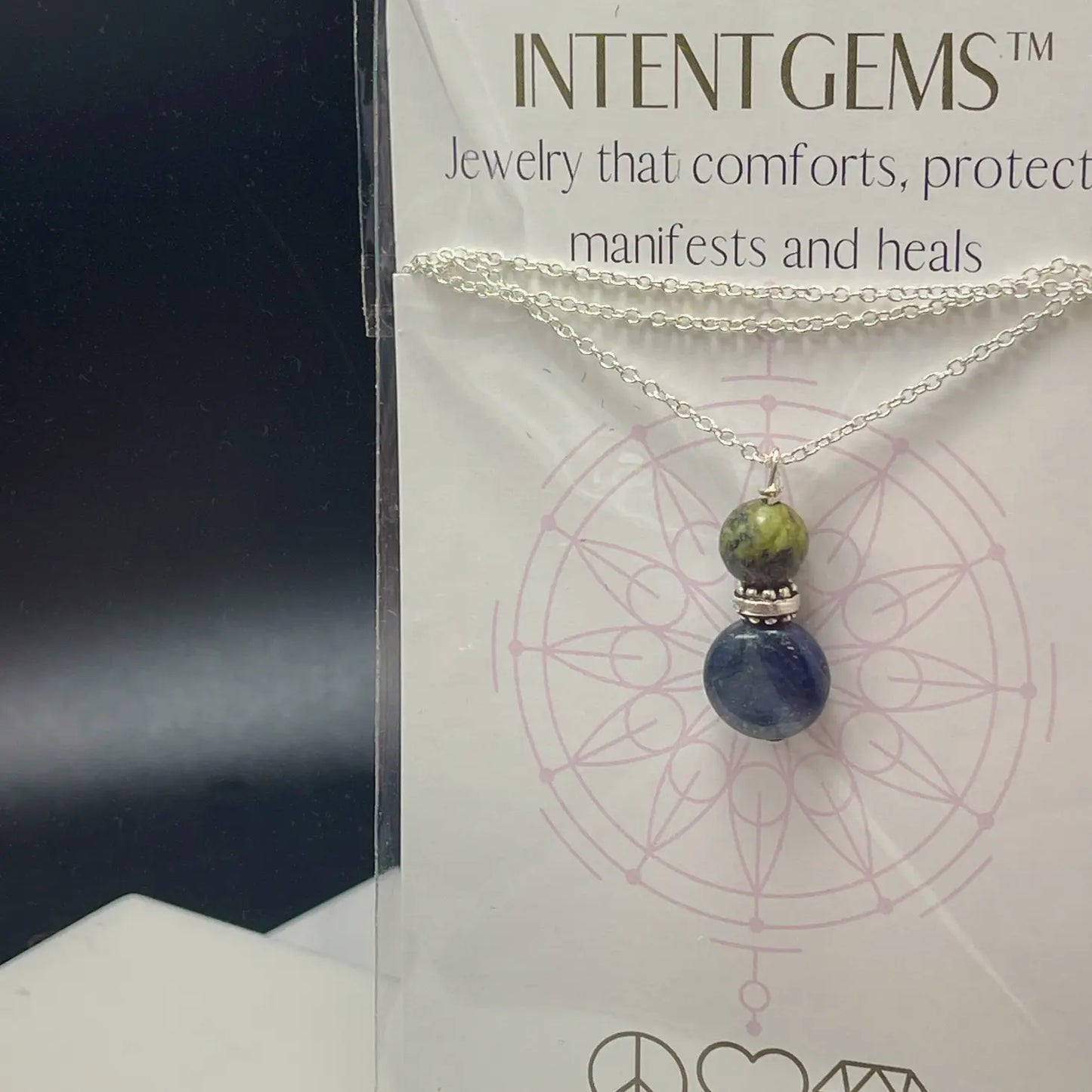 Intent Gems - Lapis Lazuli & African Turquoise Necklace