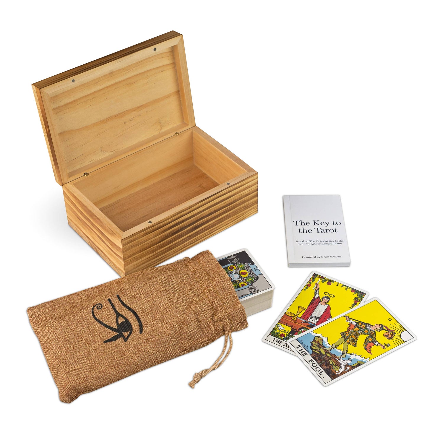 Gift Box: Eye of Ra with Tarot Cards Deck Included