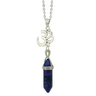 Inner Peace Lapis Om Necklace