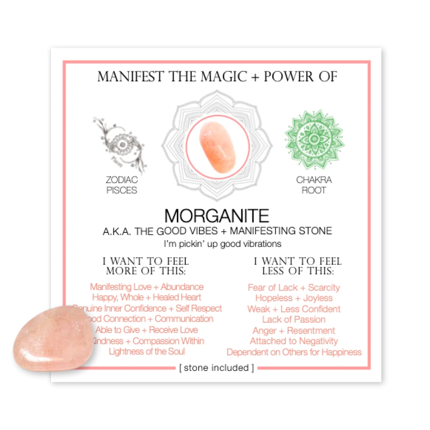 Manifest the magic & power of your favorite crystal -assorted crystals