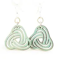 Overlapping Petal Blossom Earrings