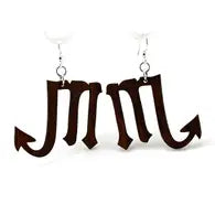 Zodiac Earrings - Scorpio