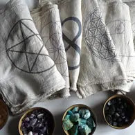 Crystal Grid Cloths