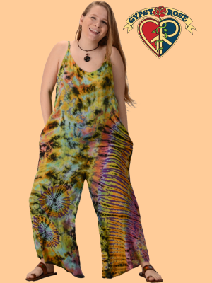 Lady Madonna Tie Dye Viscose Romper