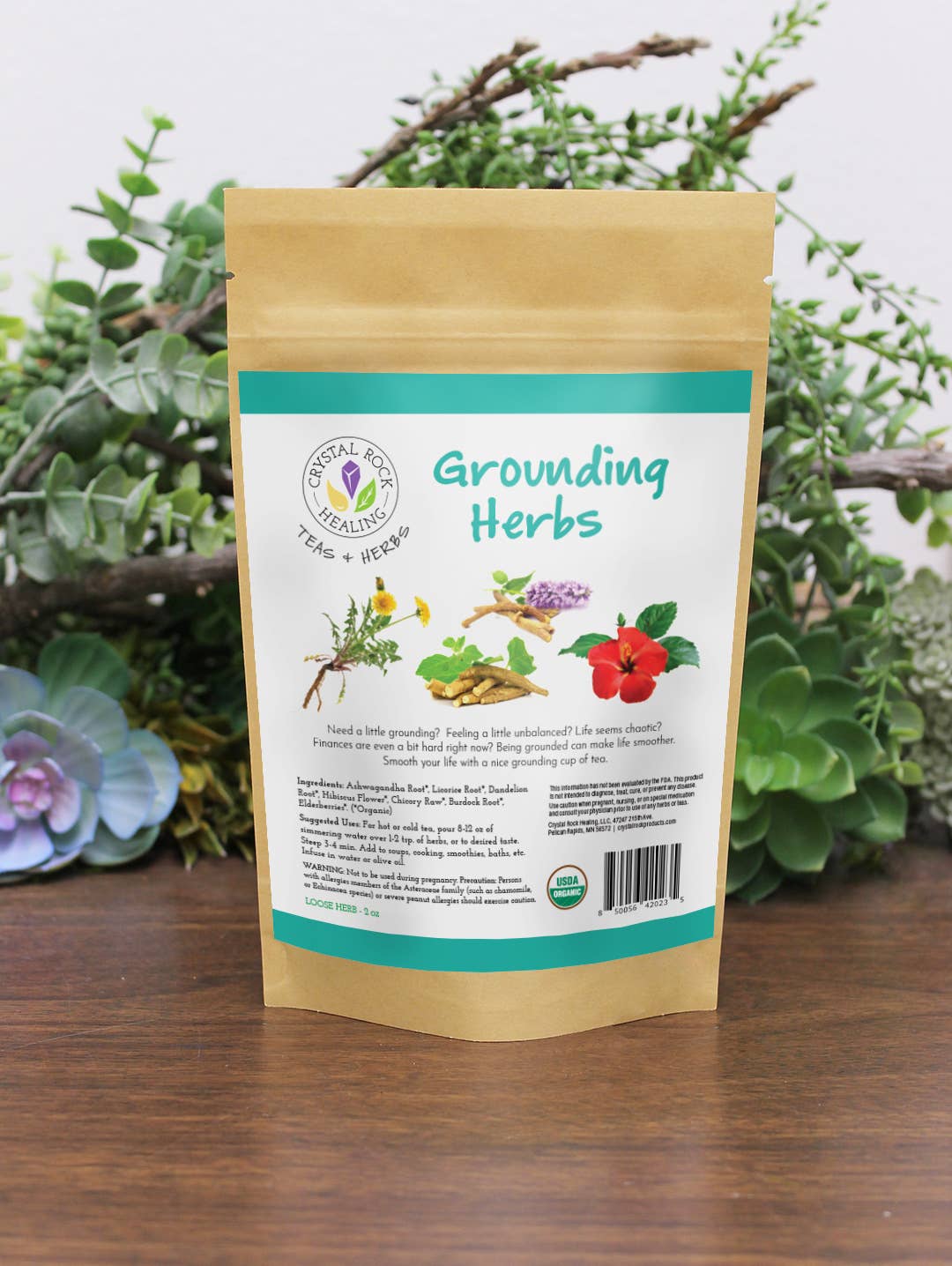 Grounding Loose Herbs/Tea