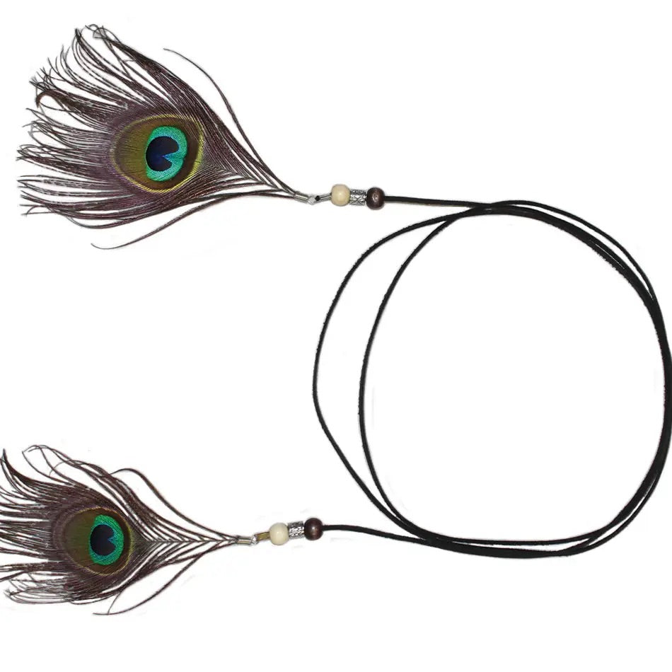 Peacock Feather Tassel Accessory