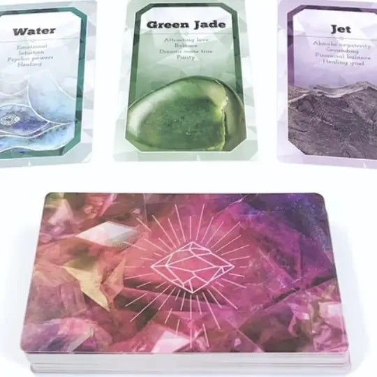 Crystals Book & Card Deck